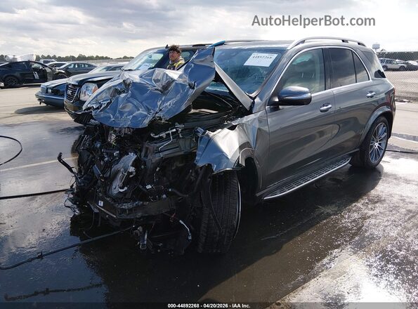 4JGFB5KB3TB614867 2026 MERCEDES-BENZ GLE 450 Gray წინა მარცხენა ხედი სამი მეოთხედიდან