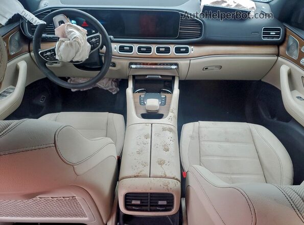 4JGFB5KB5PA949088 2023 MERCEDES-BENZ GLE White Widok deski rozdzielczej