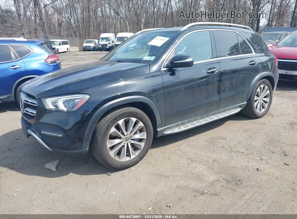 4JGFB5KB6NA761693 2022 MERCEDES-BENZ GLE 450 Black წინა მარცხენა ხედი სამი მეოთხედიდან