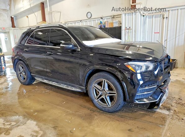 4JGFB5KB7NA634788 2022 MERCEDES-BENZ GLE Черный Передняя правая четверть
