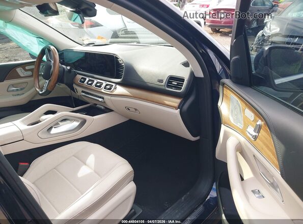 4JGFB5KB9MA492944 2021 MERCEDES-BENZ GLE 450 Blue Widok wnętrza z przodu