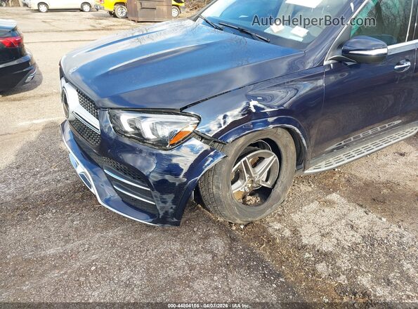 4JGFB5KB9MA492944 2021 MERCEDES-BENZ GLE 450 Blue Widok z przodu