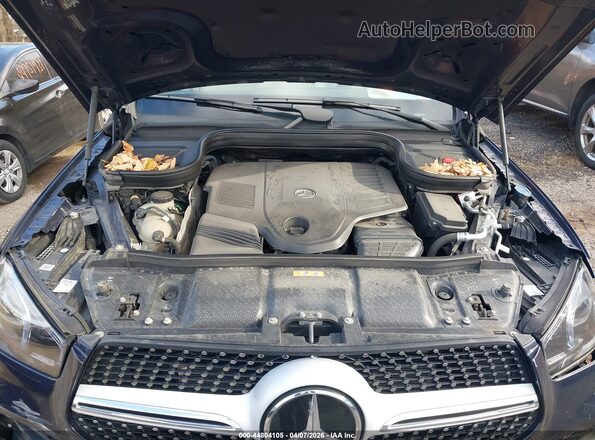 4JGFB5KB9MA492944 2021 MERCEDES-BENZ GLE 450 Blue Widok z tyłu
