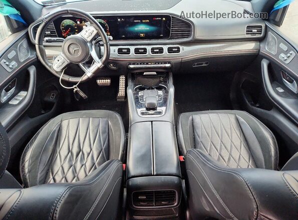 4JGFB6BB8MA531500 2021 MERCEDES-BENZ GLE White Dashboard view