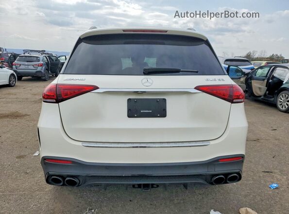 4JGFB6BB8MA531500 2021 MERCEDES-BENZ GLE White Rear view
