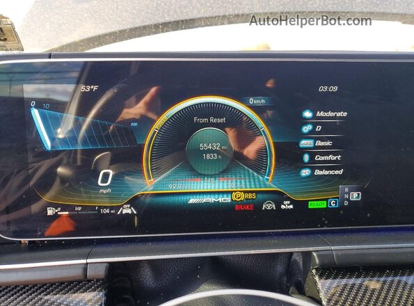 4JGFB8KB2MA278539 2021 MERCEDES-BENZ GLE Gray Vista del cuadro de instrumentos