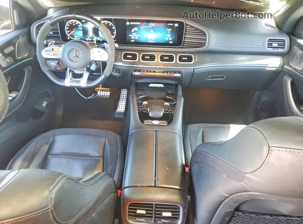 4JGFD6BB8MA290578 2021 MERCEDES-BENZ GLE Black Widok deski rozdzielczej