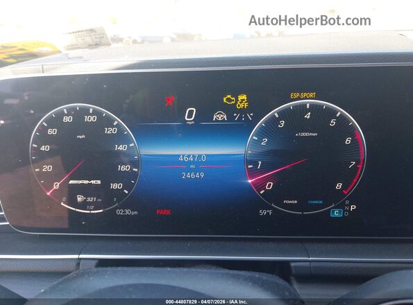 4JGFD6BB8RB155182 2024 MERCEDES-BENZ AMG GLE 53 COUPE Gray უკანა სავარძლების ხედი