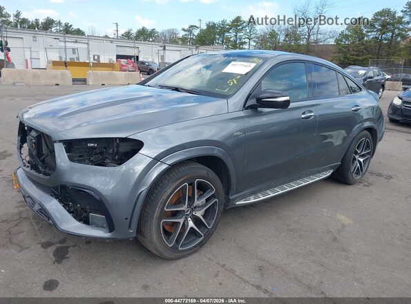 4JGFD6BB9MA556528 2021 MERCEDES-BENZ AMG GLE 53 COUPE Gray Przód lewy