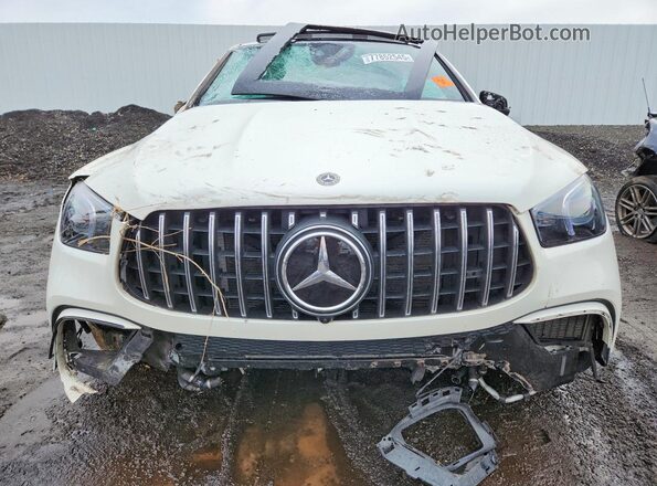 4JGFD8KB0MA396941 2021 MERCEDES-BENZ GLE White Widok z przodu