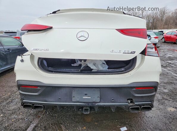 4JGFD8KB0MA396941 2021 MERCEDES-BENZ GLE White Widok z tyłu