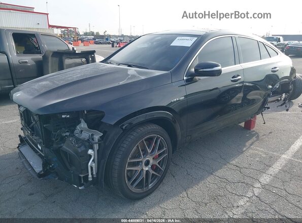 4JGFD8KB2SB284214 2025 MERCEDES-BENZ AMG GLE 63 COUPE Черный Передняя левая четверть