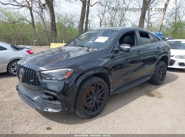 4JGFD8KB3RB131013 2024 MERCEDES-BENZ AMG GLE 63 COUPE Black Առջևի ձախ երեք քառորդ տեսարան