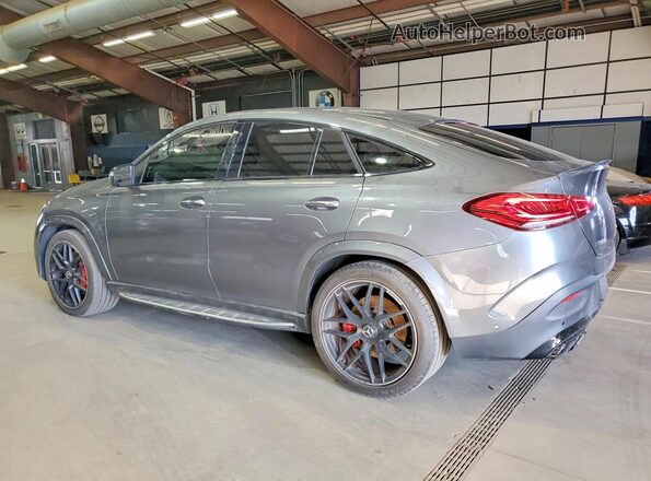 4JGFD8KB5MA566842 2021 MERCEDES-BENZ GLE Gray Trasero izquierdo