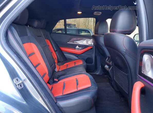 4JGFD8KB5MA566842 2021 MERCEDES-BENZ GLE Gray Vista interior trasera