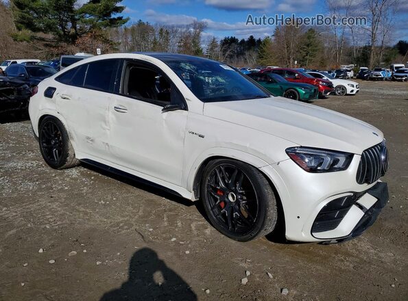 4JGFD8KB6MA386964 2021 MERCEDES-BENZ GLE White Przód prawy