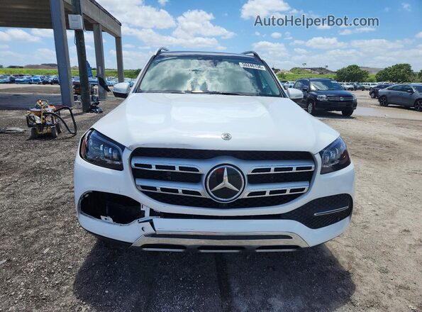 4JGFF5KE3MA379974 2021 MERCEDES-BENZ GLS White Widok z przodu