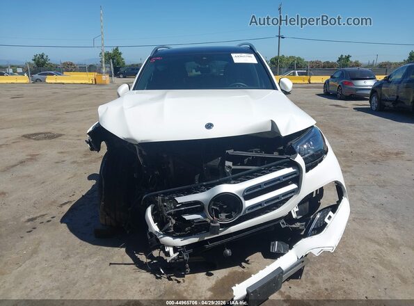 4JGFF5KE8MA460632 2021 MERCEDES-BENZ GLS 450 White უკანა სალონის ხედი