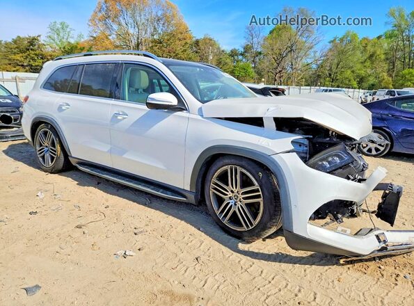 4JGFF5KEXMA373489 2021 MERCEDES-BENZ GLS Белый Передняя правая четверть