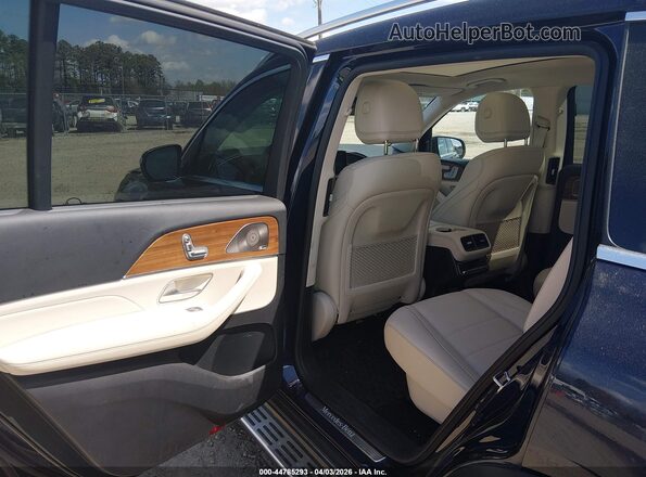 4JGFF5KEXMA461250 2021 MERCEDES-BENZ GLS 450 Blue Vista de la etiqueta del VIN