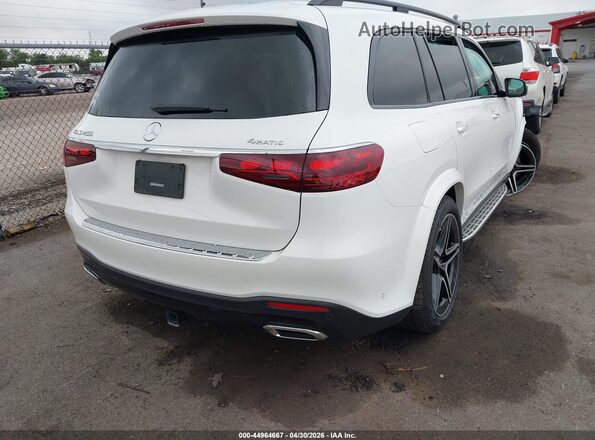 4JGFF5KEXRB074909 2024 MERCEDES-BENZ GLS 450 White Հետևի աջ