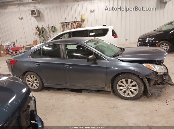 4S3BNAB64H3012552 2017 SUBARU LEGACY Синий Вид задней части салона