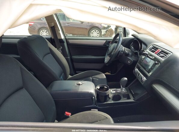 4S3BNAC61H3040503 2017 SUBARU LEGACY Black Սալոնի դիմացի տեսք
