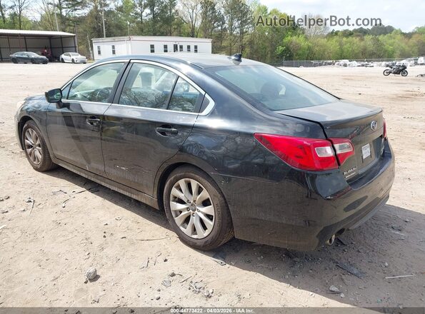 4S3BNAC61H3040503 2017 SUBARU LEGACY Black Հետևի ձախ