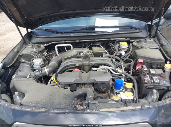 4S3BNAC61H3040503 2017 SUBARU LEGACY Black Հետևի տեսք