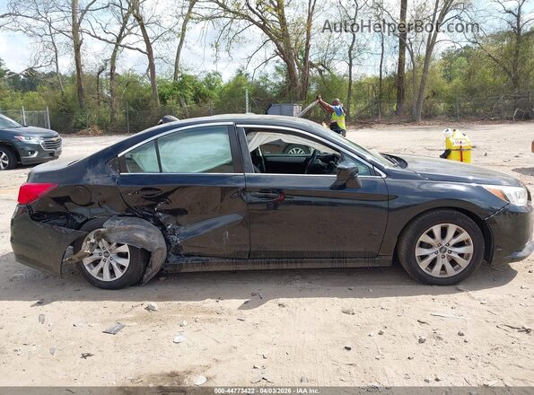 4S3BNAC61H3040503 2017 SUBARU LEGACY Black Սալոնի հետևի տեսք