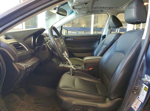 4S3BNAL62G3017004 2016 SUBARU LEGACY Gray Vista interior delantera