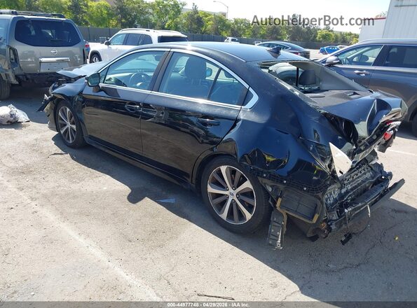 4S3BNAN64K3012568 2019 SUBARU LEGACY Black Trasero izquierdo