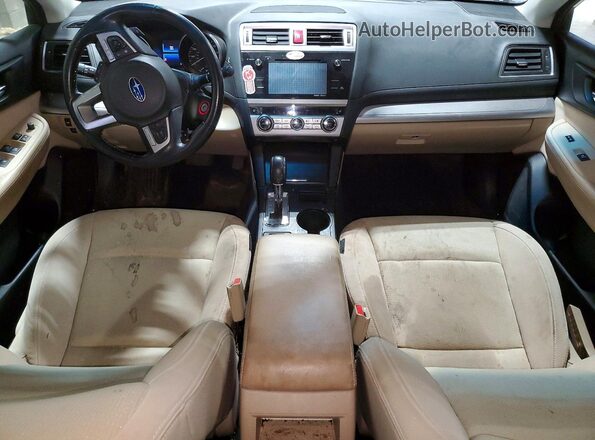 4S3BNBD62G3003057 2016 SUBARU LEGACY Tan წინა პანელის ხედი