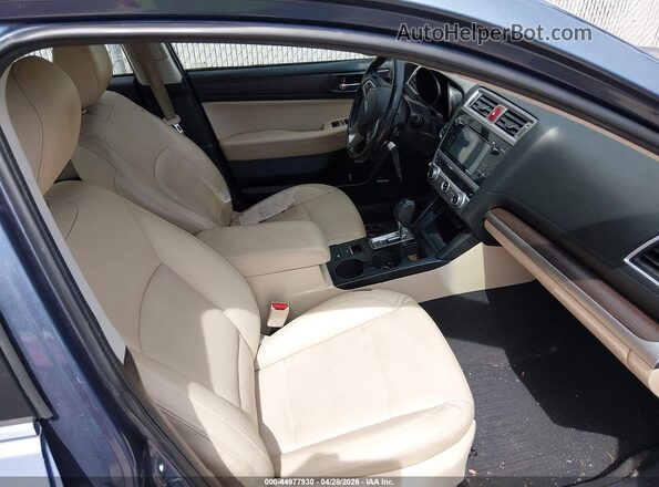 4S3BNEN60G3046540 2016 SUBARU LEGACY Blue Вид салону спереду