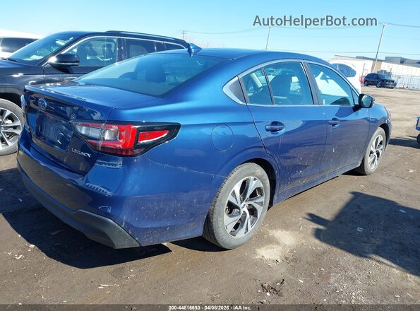 4S3BWAC63N3021802 2022 SUBARU LEGACY Blue Задня права чверть