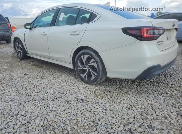 4S3BWAC67L3021864 2020 SUBARU LEGACY Белый Задняя левая четверть