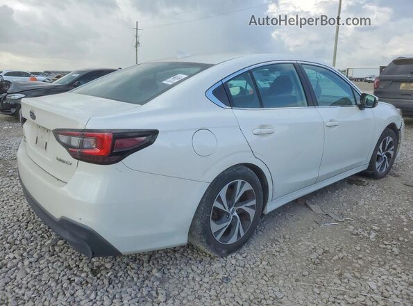 4S3BWAC67L3021864 2020 SUBARU LEGACY Белый Задняя правая четверть