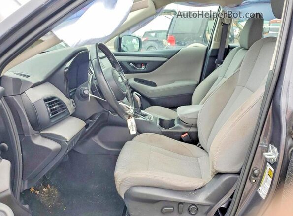4S3BWAF60P3008522 2023 SUBARU LEGACY Gray წინა სალონის ხედი
