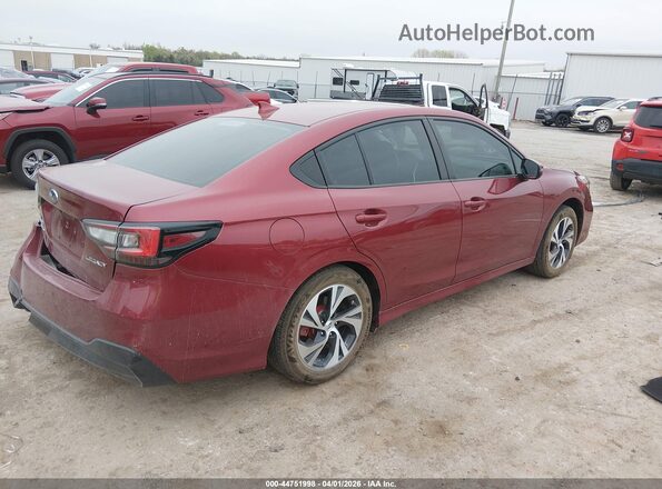 4S3BWAF60S3014944 2025 SUBARU LEGACY Red Trasero derecho