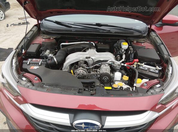4S3BWAF60S3014944 2025 SUBARU LEGACY Red Vista trasera