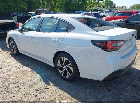 4S3BWAF63S3024500 2025 SUBARU LEGACY Белый Задняя левая четверть