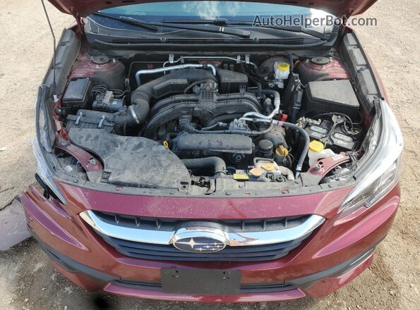 4S3BWAF64N3012909 2022 SUBARU LEGACY Burgundy Սալոնի հետևի տեսք