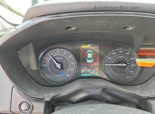 4S3GKAB61P3604603 2023 SUBARU IMPREZA White ხელსაწყოთა პანელის ხედი