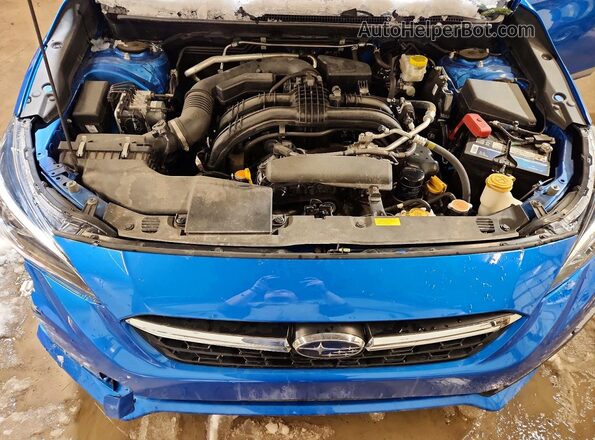 4S3GKAD61P3601262 2023 SUBARU IMPREZA Blue Vista interior trasera