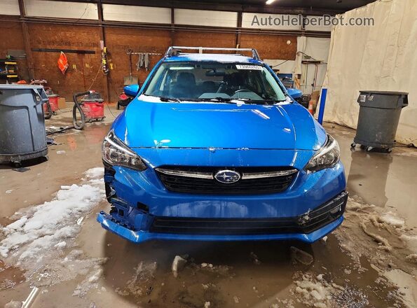 4S3GKAD61P3601262 2023 SUBARU IMPREZA Blue Vista frontal