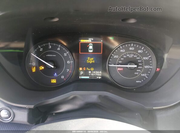 4S3GKAD66H3624344 2017 SUBARU IMPREZA Burgundy Հետևի նստատեղերի տեսք