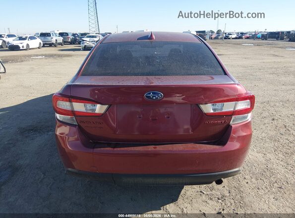 4S3GKAD66H3624344 2017 SUBARU IMPREZA Burgundy 
