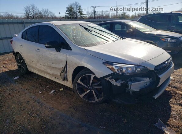 4S3GKAL68N3603380 2022 SUBARU IMPREZA White Przód prawy
