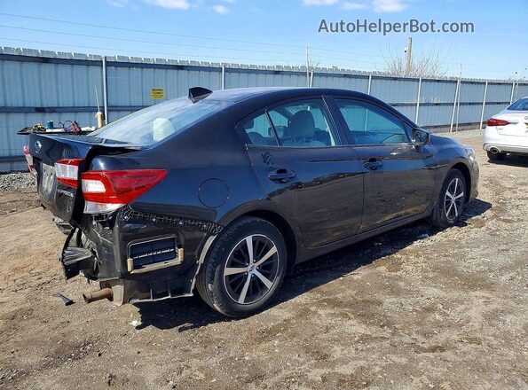 4S3GKAV64N3609738 2022 SUBARU IMPREZA Black Tył prawy