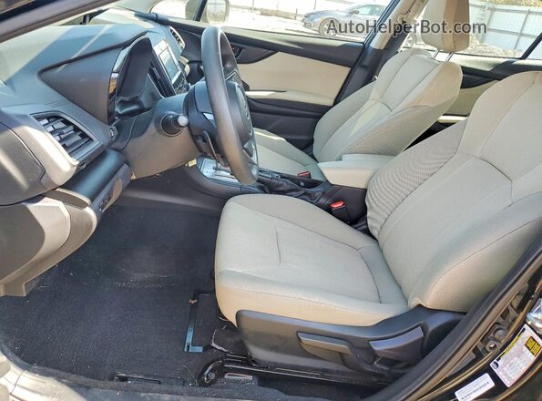 4S3GKAV64N3609738 2022 SUBARU IMPREZA Black Widok wnętrza z przodu